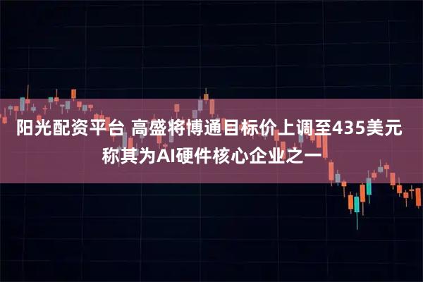 阳光配资平台 高盛将博通目标价上调至435美元 称其为AI硬件核心企业之一